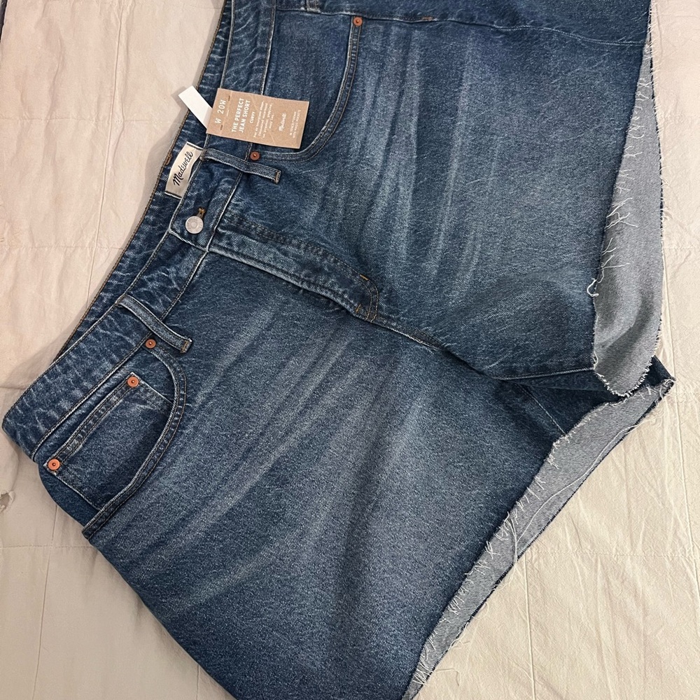 Madewell Blue Jean Shorts